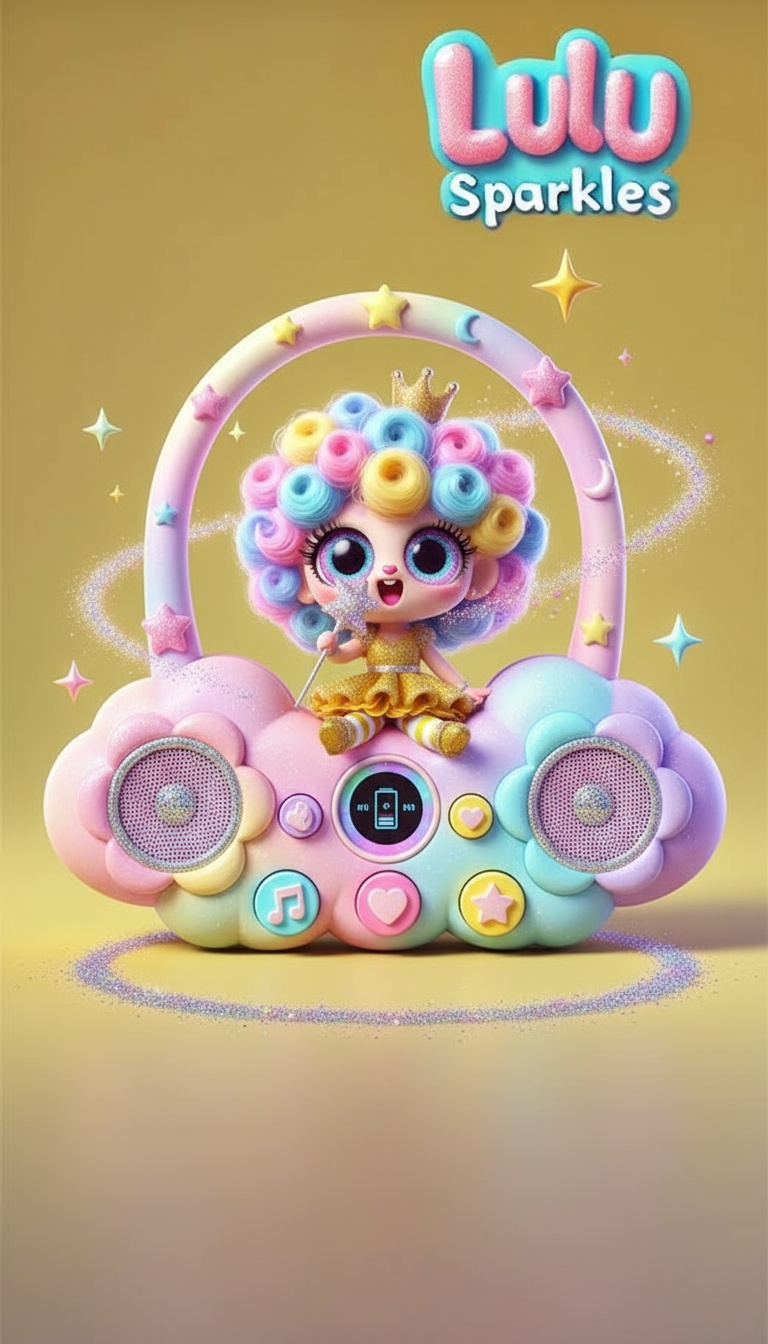 Lulu Sparkles Sing-Along Boom Box