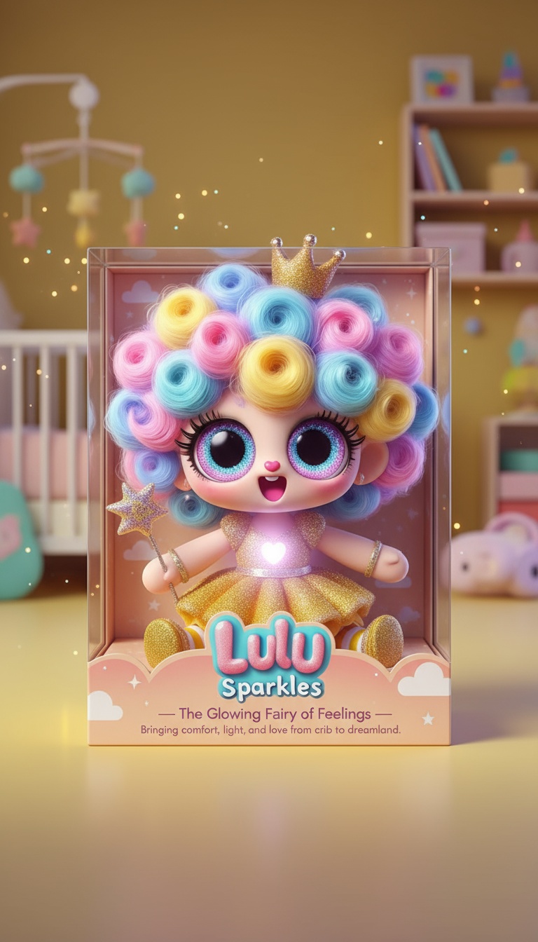 Lulu Sparkles: The Glowing Fairy of Feelings