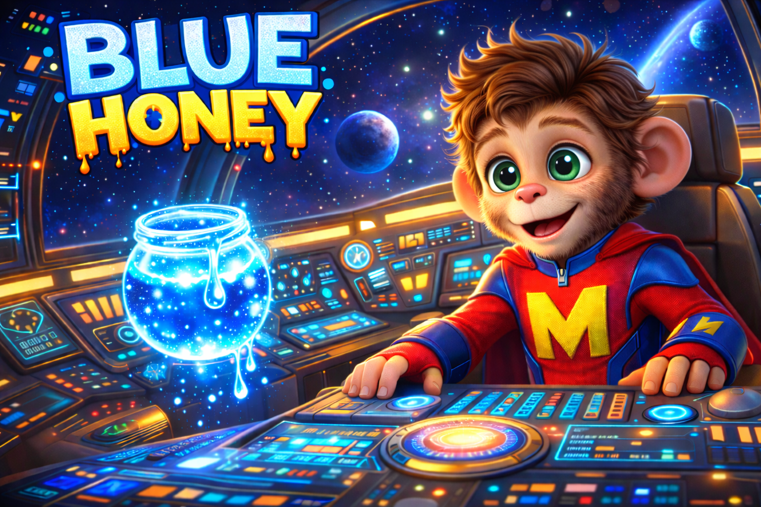Monkedos: Blue Honey Special